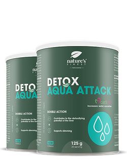 Detox Aqua Attack 1+1 | Méregtelenítő, Fogyókúrás | Csökkenti a Vízvisszatartást