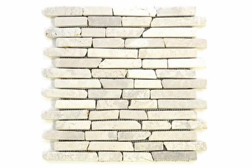 Mozaik burkolat DIVERO® 1m2 - márvány, krémszín