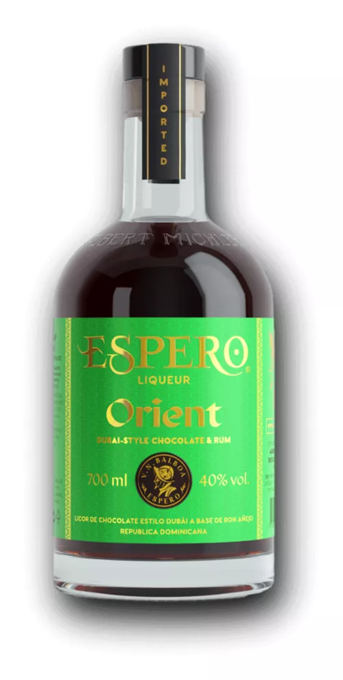 Espero Orient – Dubai-Style Chocolate & Rum 40% 0,7L