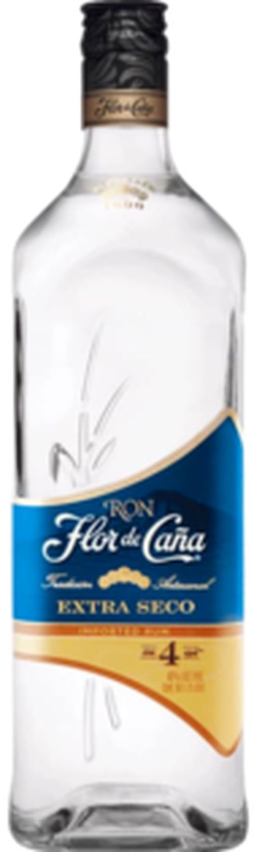 Flor de Caña 4 Extra Seco 40% 0,7L