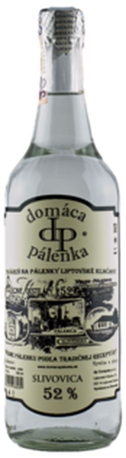 Domáca Pálenka Slivovica 52% 0,7L