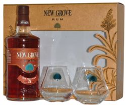 New Grove 5YO + 2 pohárral 40% 0,7L