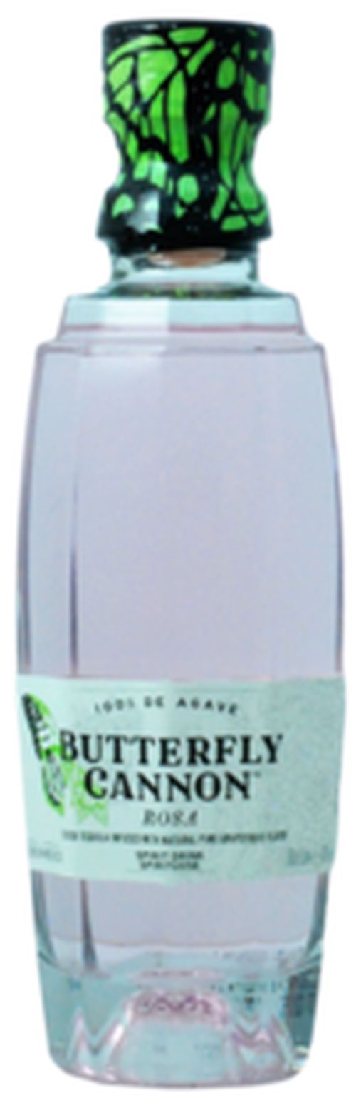 Butterfly Cannon Rosa Tequila Silver 100% de Agave 40% 0,5L