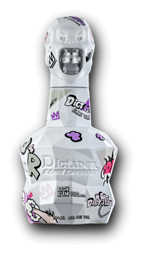 Dictador Game Changer White & Silver Bottle 40% 0,7L