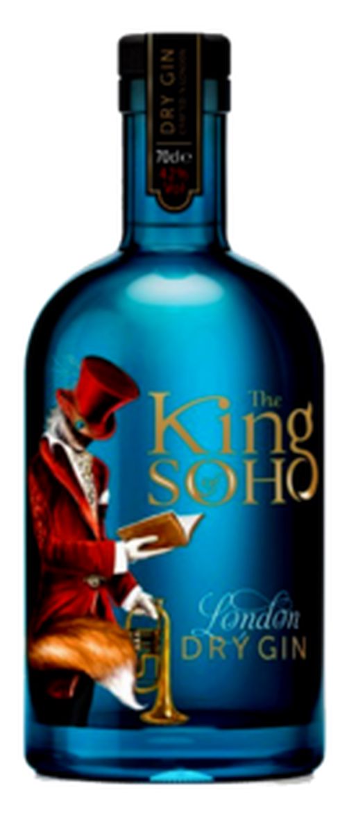 The King Of Soho London Gin 42% 0,7L