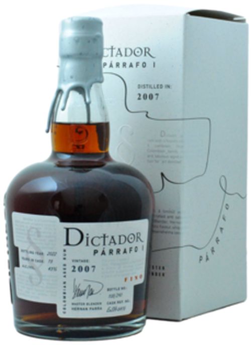 Dictador Parrafo 1 Fino 2007 43% 0,7L