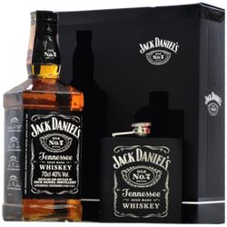 Jack Daniels Old N°. 7 + laposüveg 40% 0,7L