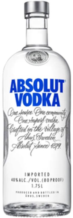 Absolut 40% 1,75L