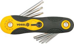 VOREL Kulcs szett Torx 8 db