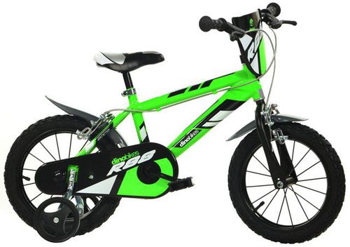 Gyerekbicikli DINO CSK5143 14" - zöld