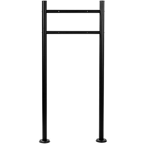 STILISTA Postaláda állvány 120 cm fekete
