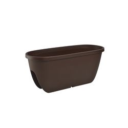 Gardenico virágtartó erkélykorlátra Balconia OVI barna, átmérő: 60 cm