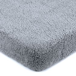 4Home gyapjú hatású lepedő sötétszürke, 90 x 200 cm