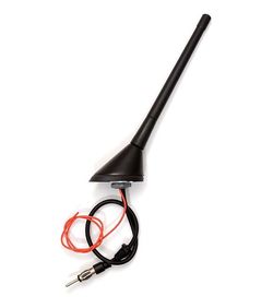 Elektromos antenna 17,5 cm  12 V gumi