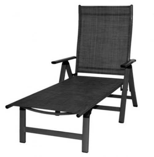 SUN GARDEN Kerti nyugágy LONDON antracit+ fekete