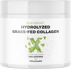 BrainMax hidrolizált kollagén, grass-fed  kollagén, 400 g