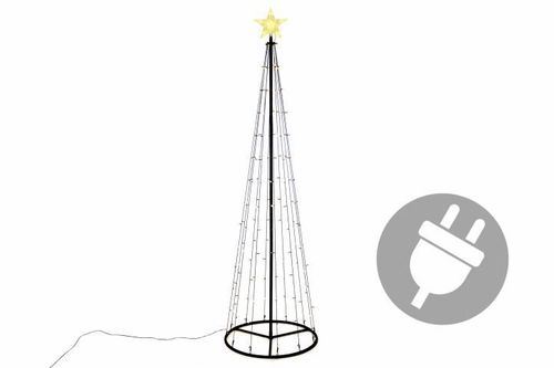 NEXOS Piramis 150 LED Meleg fehér 240 cm