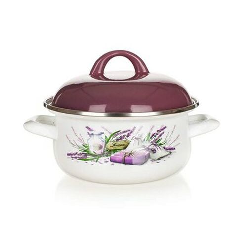 Banquet LAVENDER zománcozott lábas 22 cm