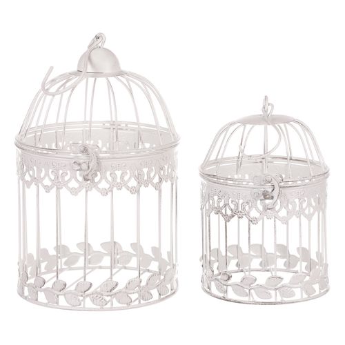 Romantic fémketrec készlet, 2 db