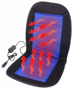 Fűtött Üléshuzat  LADDER Kék 12 V