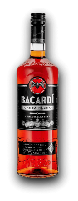 Bacardí Carta Negra 37,5% 1,0L