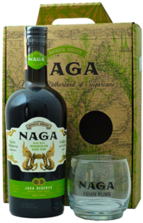 Naga Java Reserve + 1 pohárral 40% 0,7L