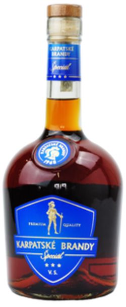 Karpatské Brandy Špeciál VS 38% 0,7L