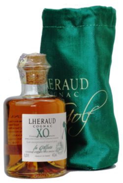Cognac Lheraud Golf XO 40% 0,2L vászonzsákban