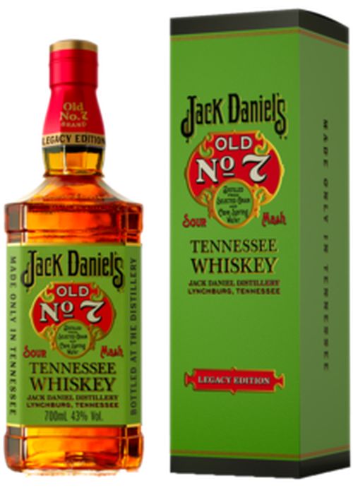 Jack Daniel's Old N°. 7 Legacy Edition 43% 0,7L