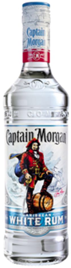 Captain Morgan White Rum 37,5% 0,7L