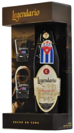 Legendario Elixir de Cuba Punch au Rhum + 2 pohárral 34% 0,7L