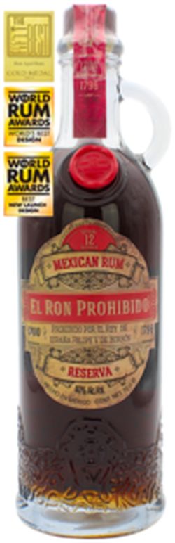 El Ron Prohibido 12 Solera 40% 0,7L