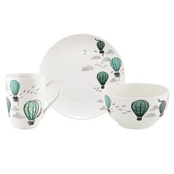 Florina Balon 3 részes porcelán szett