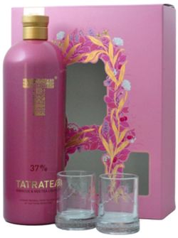 Tatratea Hibiscus & Red Tea + 2 pohárral 37% 0,7L