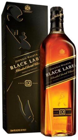 Johnnie Walker 12YO Black Label 40% 1,0L