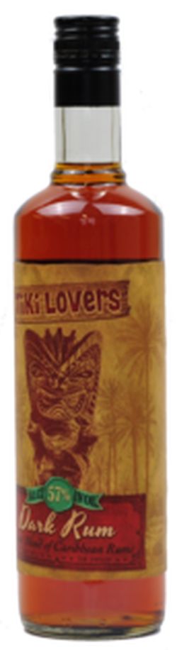 Tiki Lovers Dark Rum 57% 0,7L