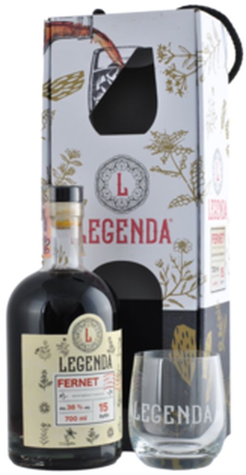Legenda Fernet + 1 Pohárral 38% 0,7L