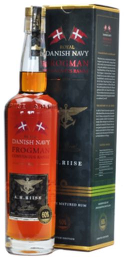 A. H. Riise Royal Danish Navy Frogman Conventus Ranae 60% 0,7L