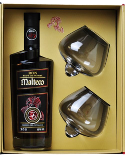 Malteco 20YO + 2 pohárral 40% 0,7L