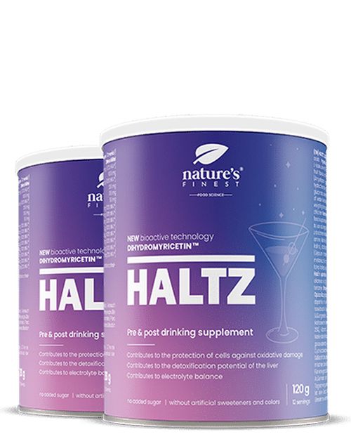 HALTZ PRO 1+1 | Ital előtti és utáni étrend-kiegészítő Dihidromiricetinnel (DHM)