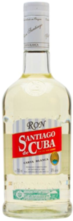 Santiago de Cuba Carta Blanca 38% 0,7L