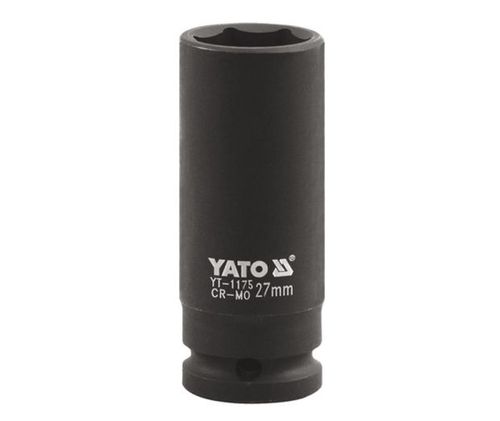 YATO Hatszögletű dugókulcs 1 mély 27 mm CrMo