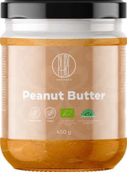 BrainMax Pure Peanut Butter, 100% Mogyoróvaj, BIO, 450